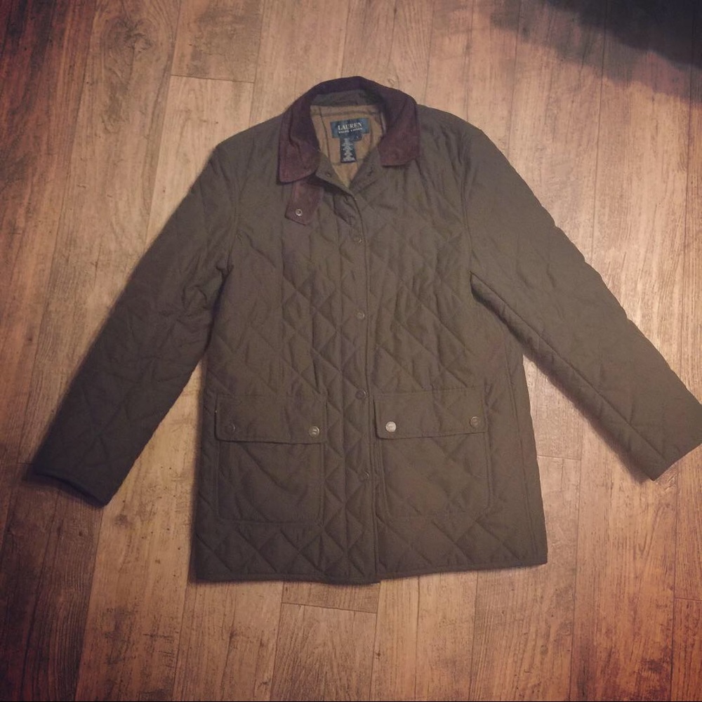 Lauren Ralph Lauren quilted size large jacket